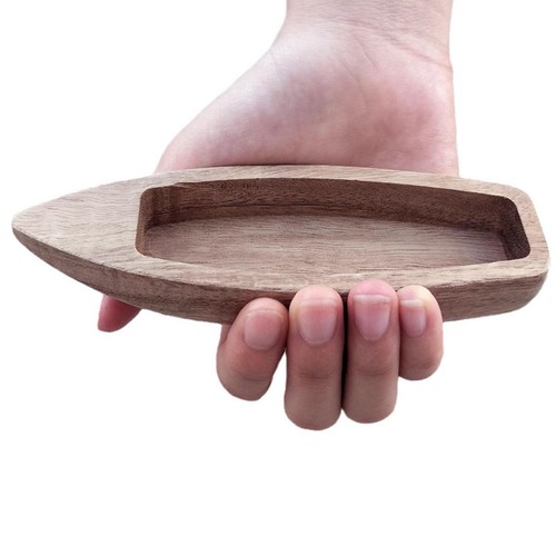 Wooden boat wood decoration - wooden,