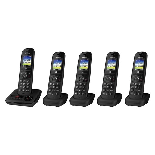Panasonic tgh725eb cordless - panasonic, kx-tgh725eb