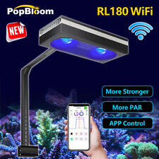PopBloom RL180 WiFi Marine Aquarium LED Lighting Fish Tank Reef LED for Marine