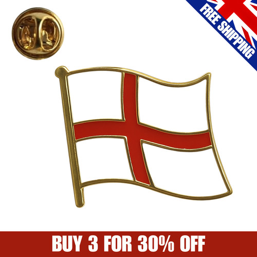 England pin badge - pin, flag