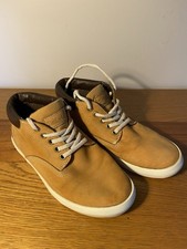 Ladies Timberland Ankle Boots Size 5 In Beautiful Tan Suede Excellent Condition
