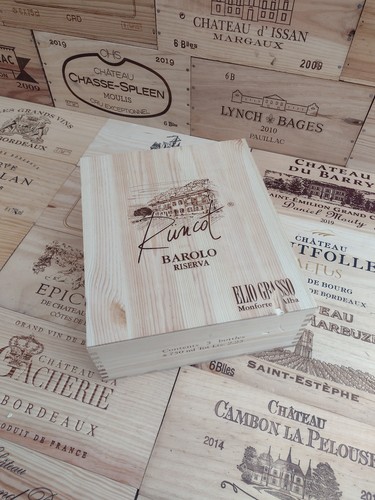 Wooden wine box - box, crate