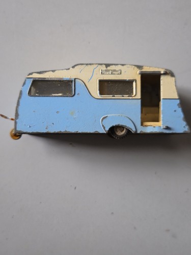Vintage dinky berth caravan - dinky,