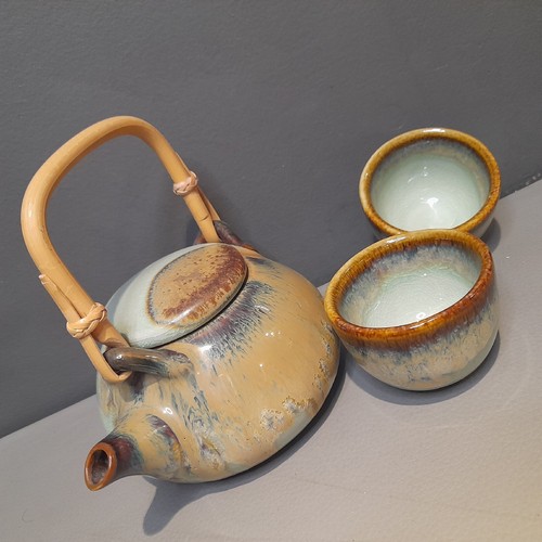 Vintage bamboo handle - handle, chinese