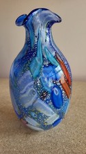 Merano glass lily vase