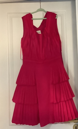 Adult red reiss designer dress