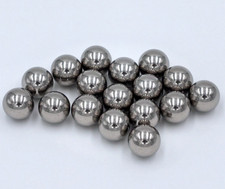 10pcs Stainless Steel Ball Bearings - 19mm UK stock (large marble size)
