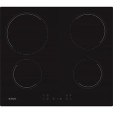Candy CH64CCB 59cm 4 Burners Ceramic Hob Touch Control Black