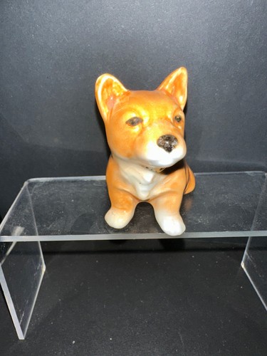 Sylvac glossy corgi puppy - glossy,