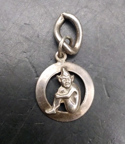 Vintage silver pendant - vintage, cornish