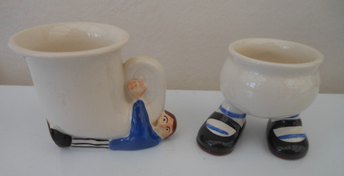 Carlton ware walking egg cup - walking,