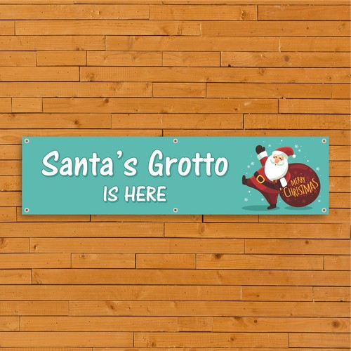Santa grotto here 055 pvc - here,