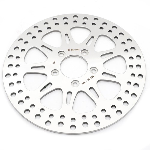 Polished rear brake disc disk - polished,