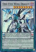 5x Odd-Eyes Wing Dragon - DIFO-EN098 - Super Rare 1st Edition YuGiOh Card - NM