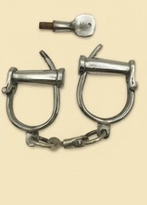 Antique Iron Handcuffs