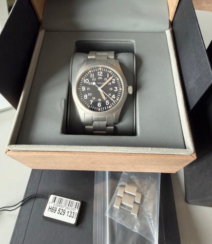 Hamilton khaki field silver - hamilton,