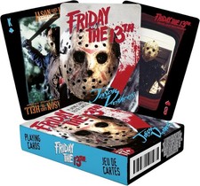 Friday The 13th  (film) set of 52 playing cards  (+ jokers)