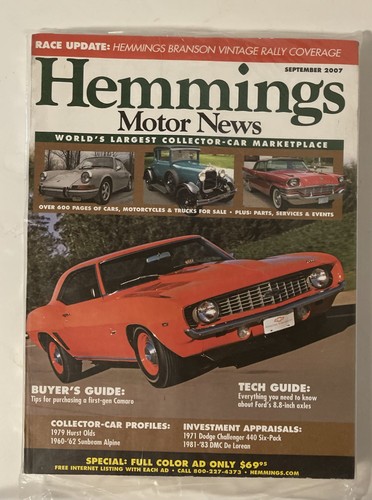 Hemmings motor news magazine - motor,