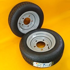 2x Wheel & Tyre 185/60R12C