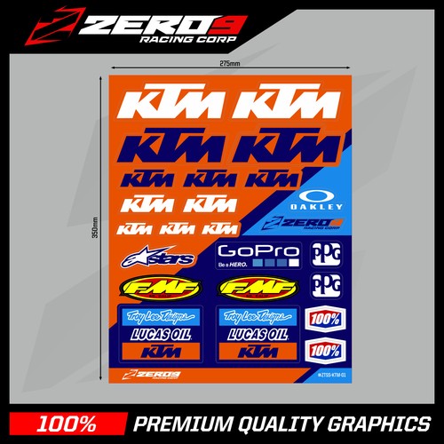 Ktm stickers motocross - ktm, stickers,