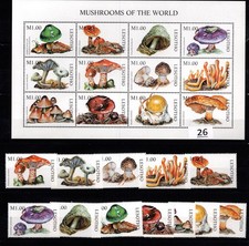 TW LESOTHO - MNH - NATURE - MUSHROOMS 