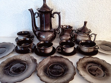 Coffee Set 5 CUP with SAUCER Creamer Sugar bowl pot plates Coffe pot Teapot Vnt