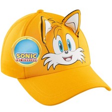 Sonic The Hedgehog Boys Peaked Baseball Cap Sun Hat Knuckles Shadow Sports