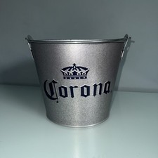 Corona Beer Bottle Ice Bucket With Bottle Opener On Sides / . Man Cave Pub Bar 