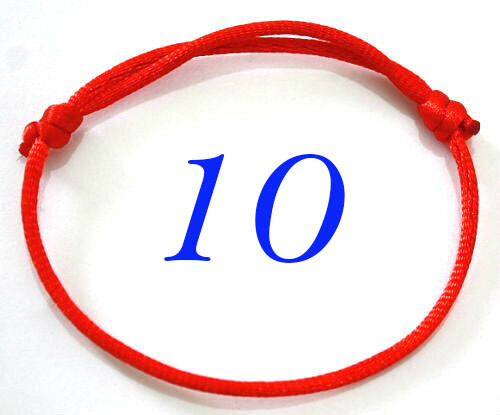 Red string kabbalah - red, lucky