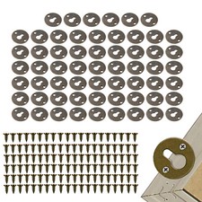 60x metal round keyhole - metal,
