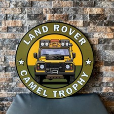 Land Rover Camel Trophy – Adventure Edition Heavy  Metal Sign – 19.7" (50cm)