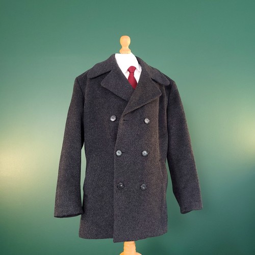 Crombie wool overcoat - wool, mens