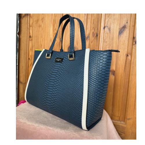 Pauls boutique blue white - blue, faux