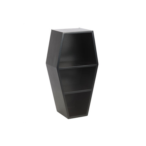 Small black coffin shelf - small,