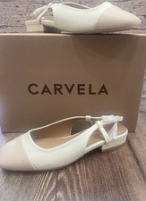Kurt Geiger Carvela Bone Slingback Shoes Size 3 New with Box RRP £99