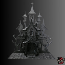 Gothic Haunted House Wall