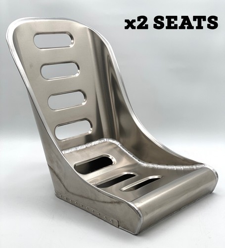 Aluminium bucket seat - seat,, slotted