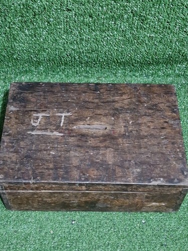 Vintage wooden ballot box - ballot,