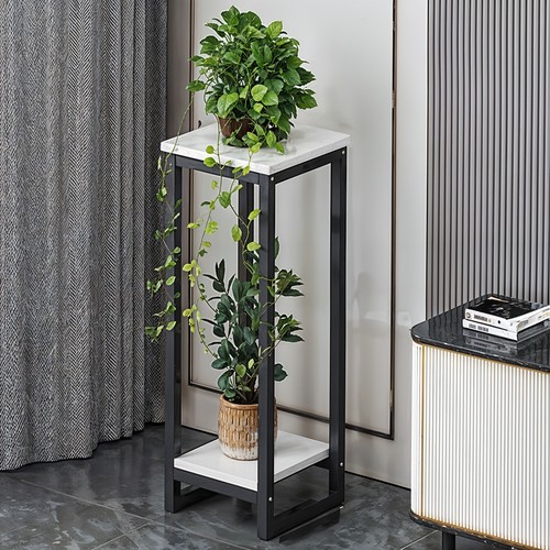 2tier square side end table - end,