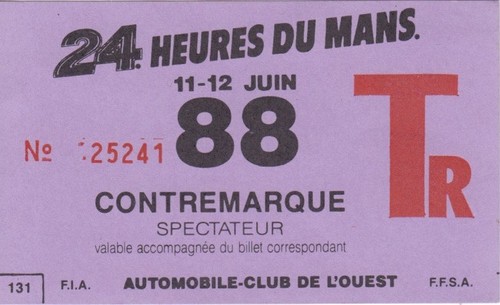 1988 mans hours heures - 1988, le