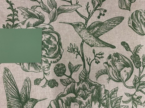 Calke birds toile fabric - calke,