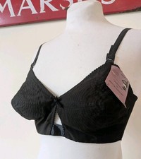 Vintage 1950s Black Bullet Bra