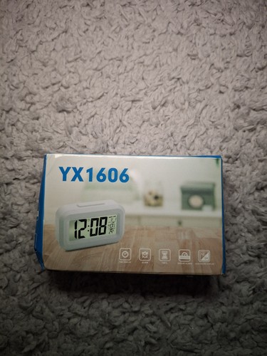 Led white mini digital - white,