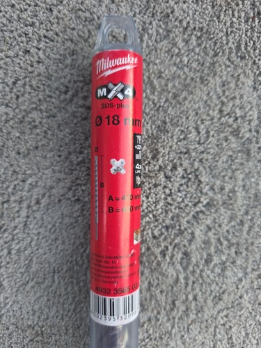 Milwaukee mx4 sds plus - milwaukee, x