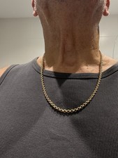 Heavy 9ct Gold Belcher Style