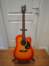 Cort chitarra acustica elettrificata AD820CE LVBS Light Vintage Burst Satin 4/4