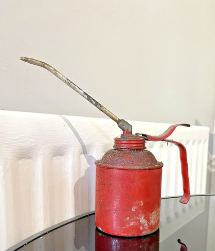 Vintage oil dispenser can - vintage, like