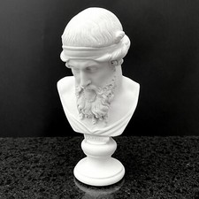 PLATO MARBLE BUST / SCULPTURE