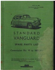 STANDARD VANGUARD SERIE I