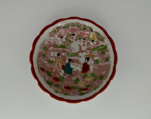 Vintage hand painted japanese - vintage, hand-painted